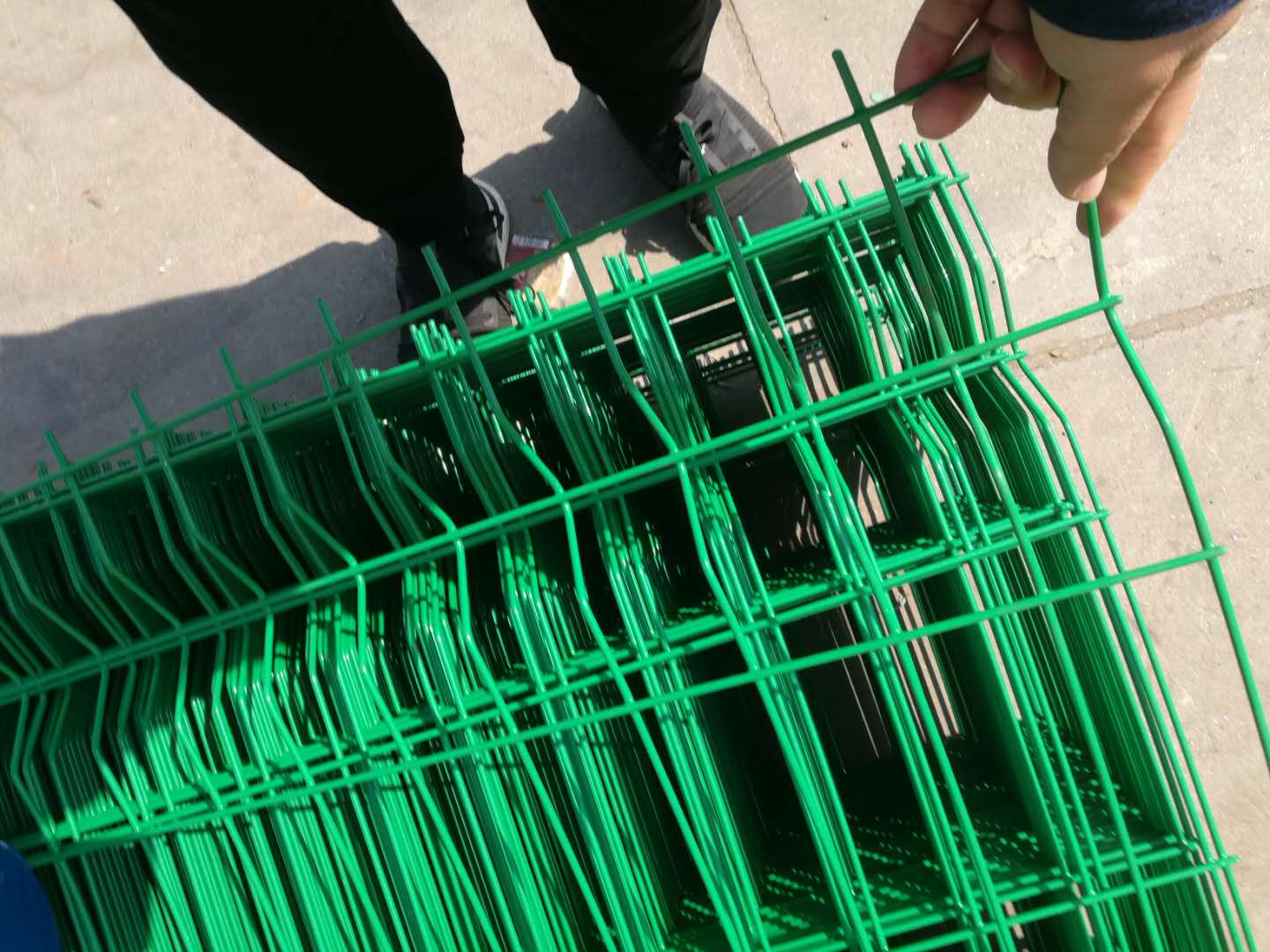 武威桃型柱護欄網圖片7